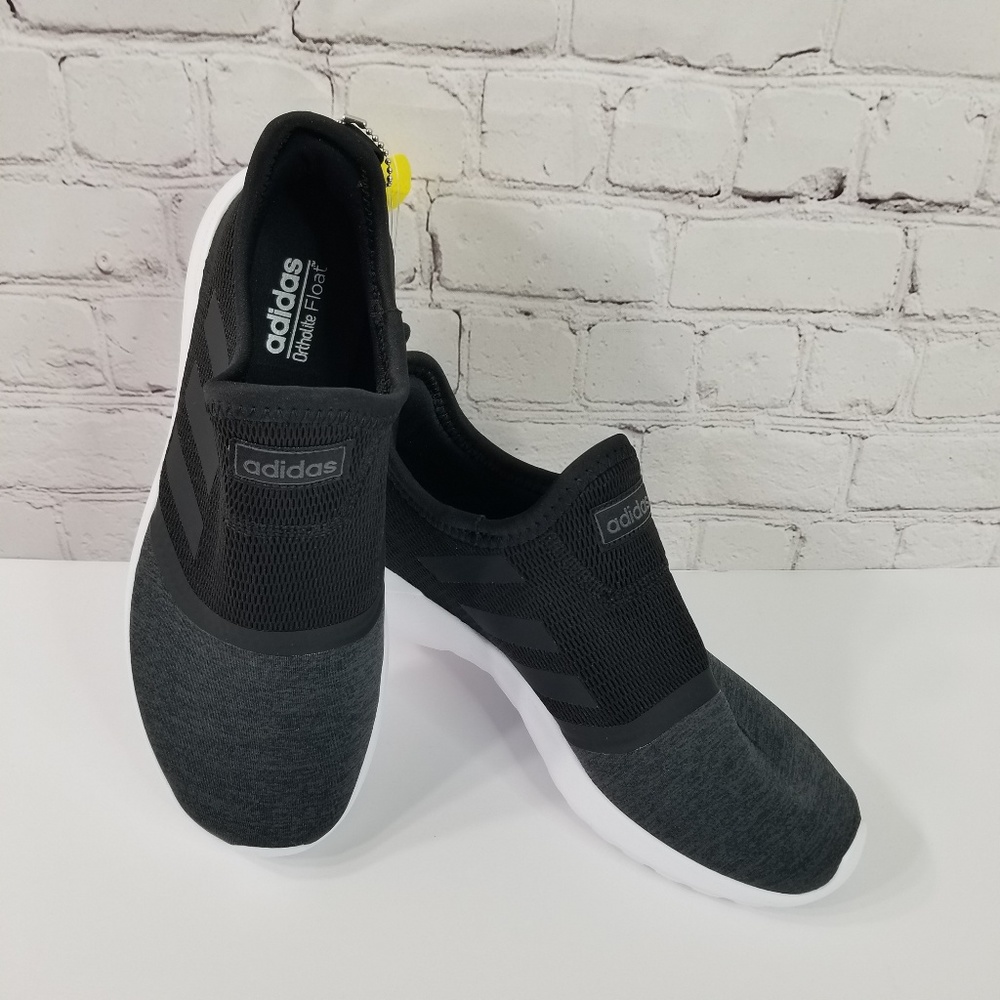 Black ADIDAS Lite Racer Slip on running Sneaker - Picture 2 of 6